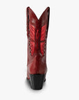 botas de cuero botas de cuero mujer botas de moda botas de piel para mujer de moda botas bala di gala botas en tendencia botas rojas metallic boots botas rojas en tendencia botas metalicas en color rojo botas con pop de color outfits con pop rojo
